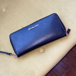 Michael Kors wallet with wrist strap